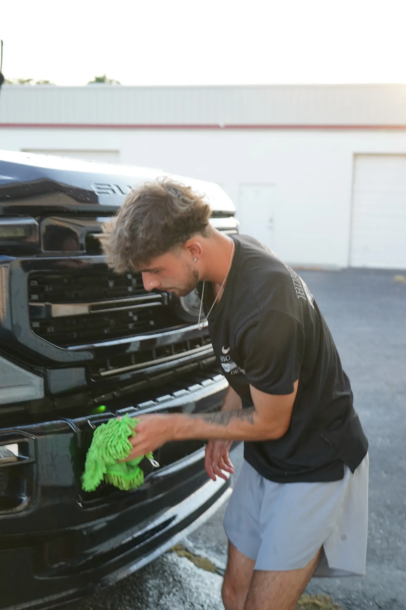 Highlight Detail bumper cleaning craftsmanship